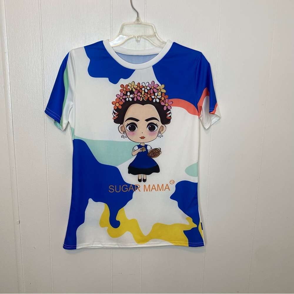 Freda Kahlo graphic t shirt Small 65% Cotton 35% Polyester See last pic sm flaw.